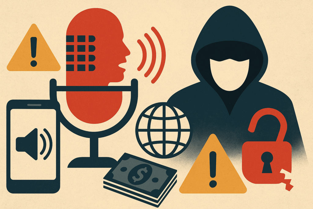 Meta को Voicebox: तपाईंले बोलेको केही सेकेण्डमै नक्कली आवाज बनाउने AI तयार! 2 a graphic of a man with a microphone and a money